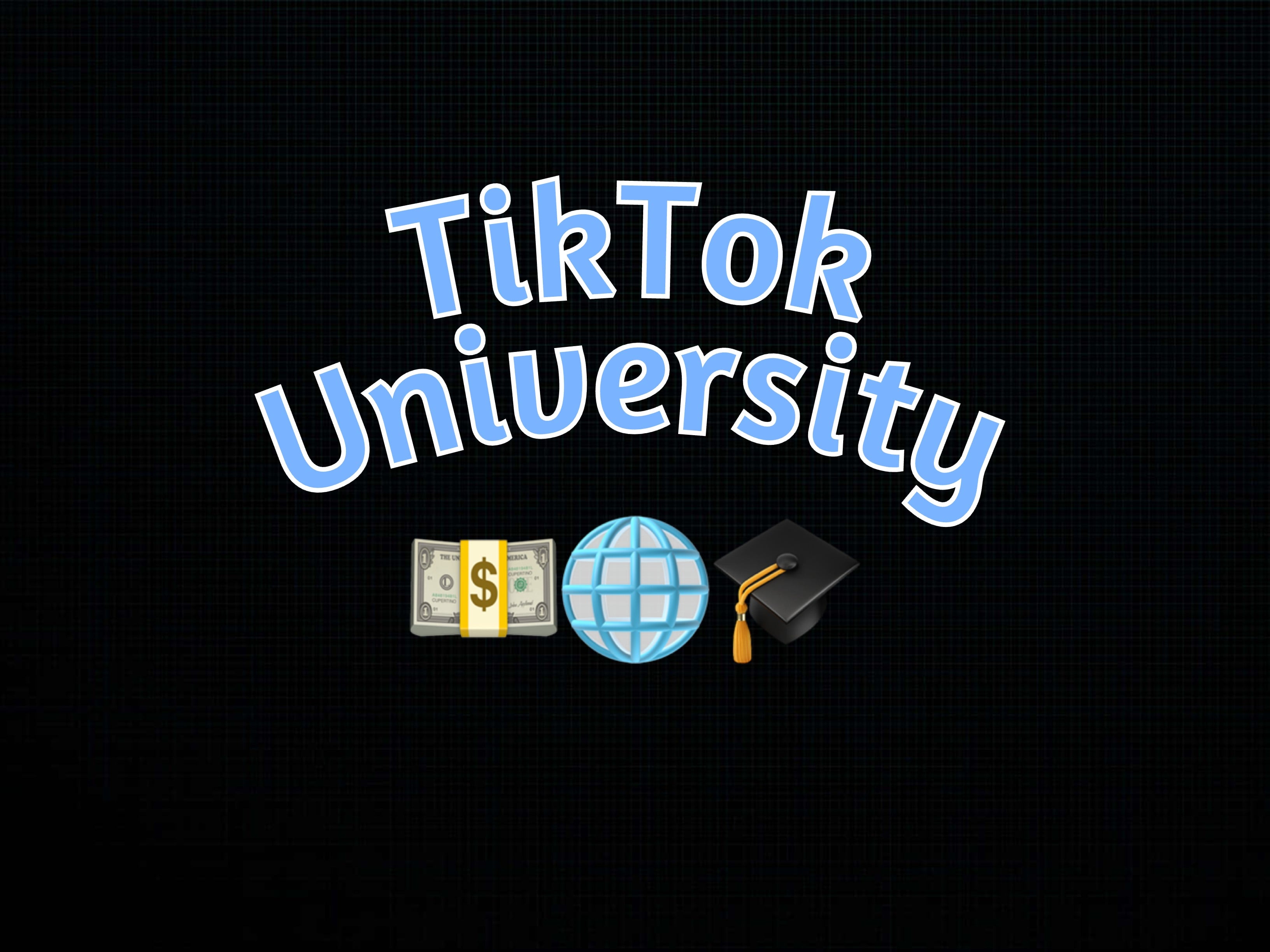 TikTok University Access