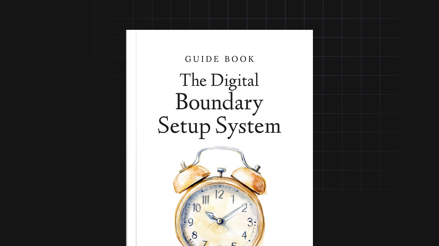 The Digital Boundary Setup 