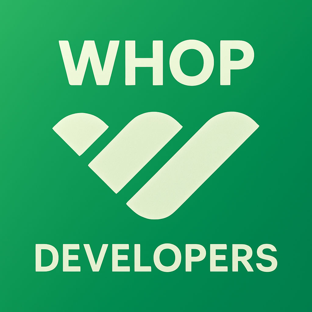 Whop Developers