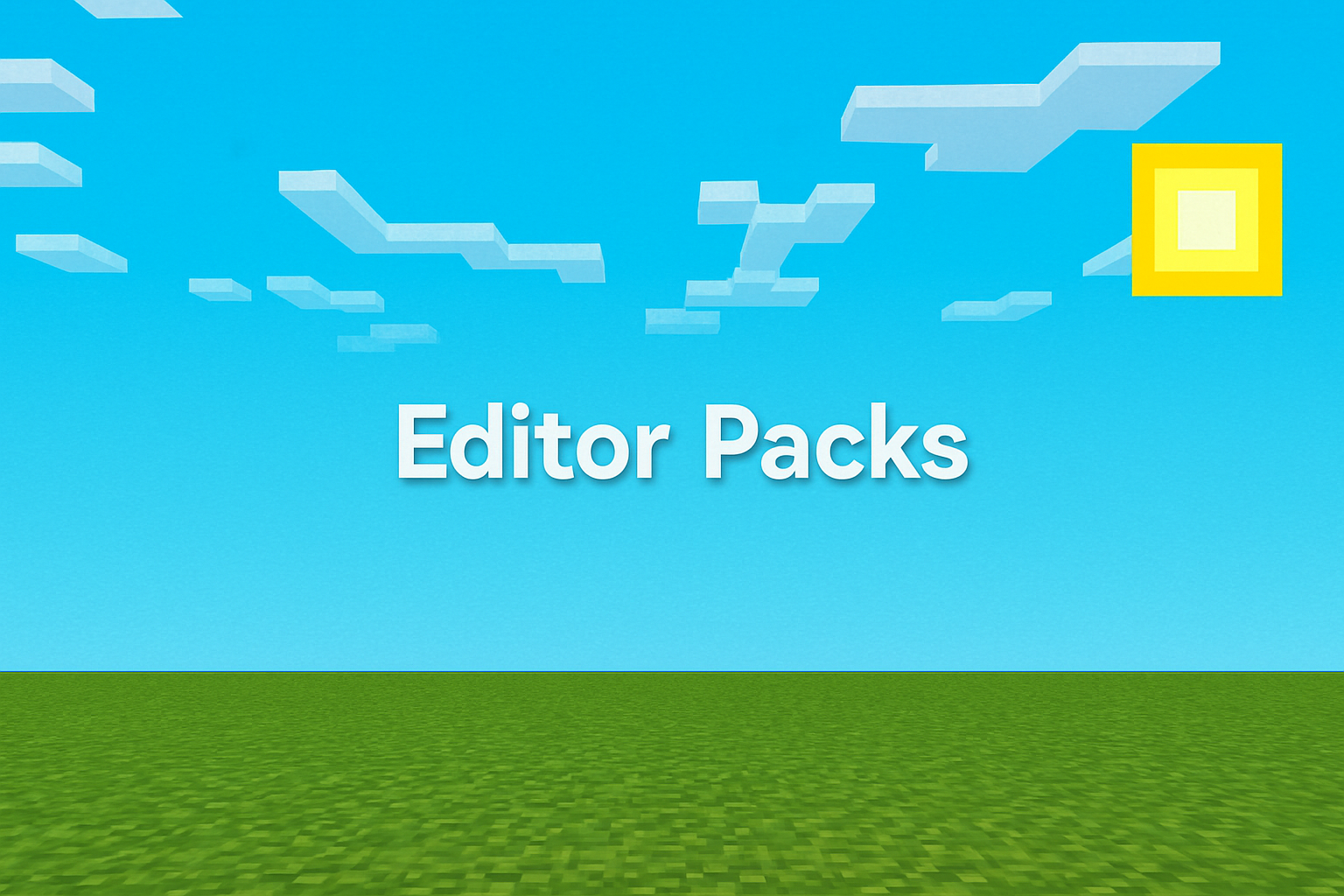 Minecraft Editor Packs