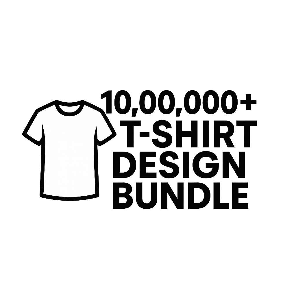 10,00,00+ T-Shirt Design Bundl