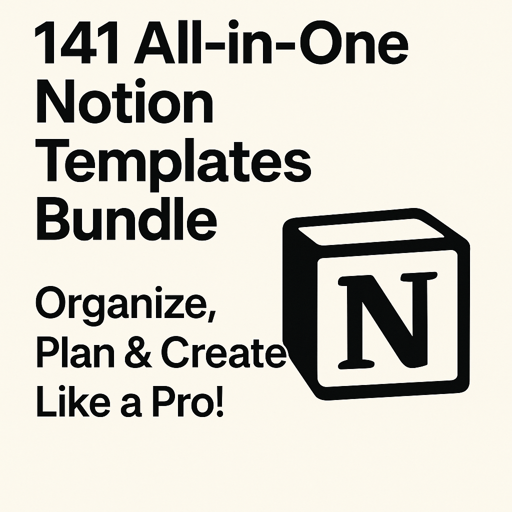 141 Notion Templates  