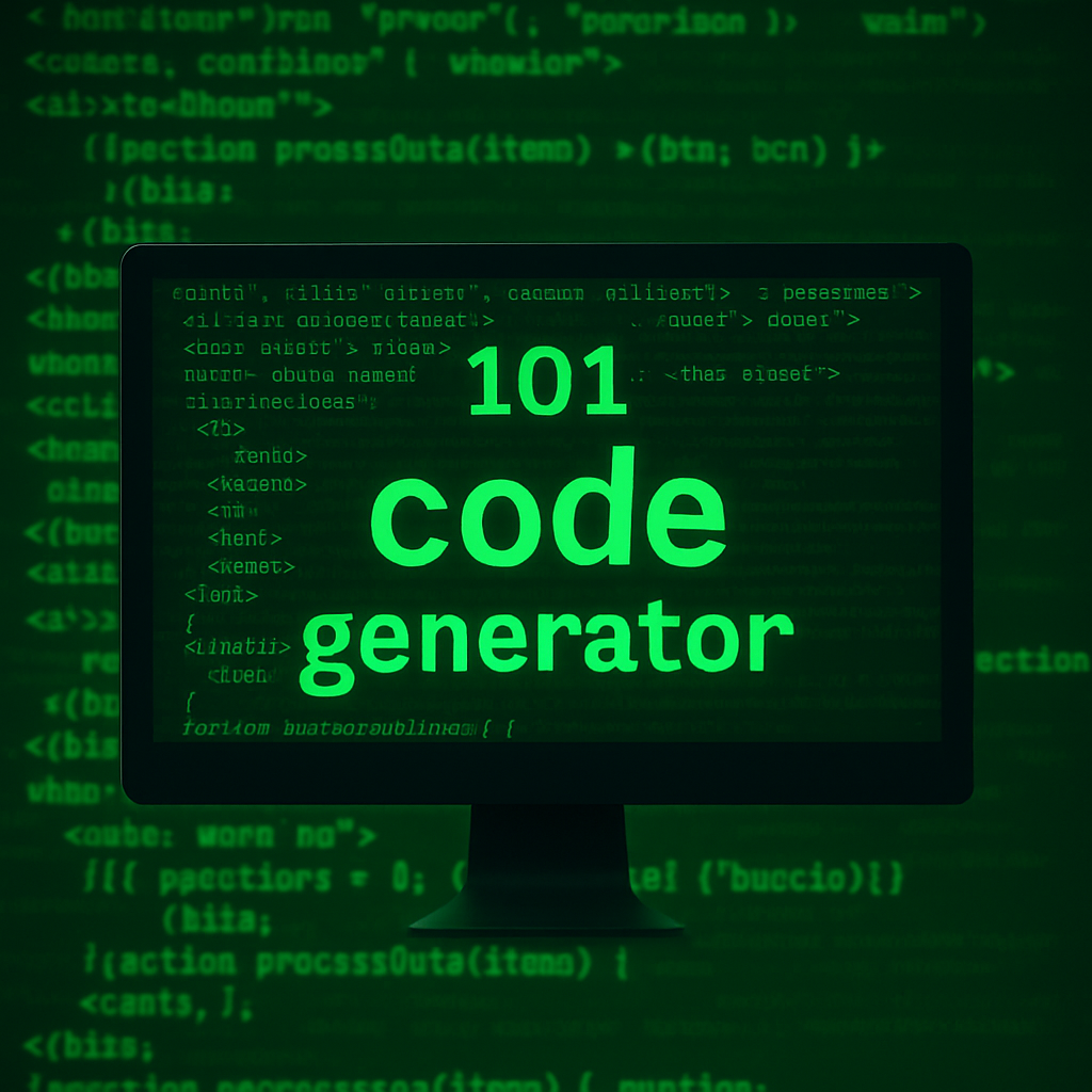 101 code generator 