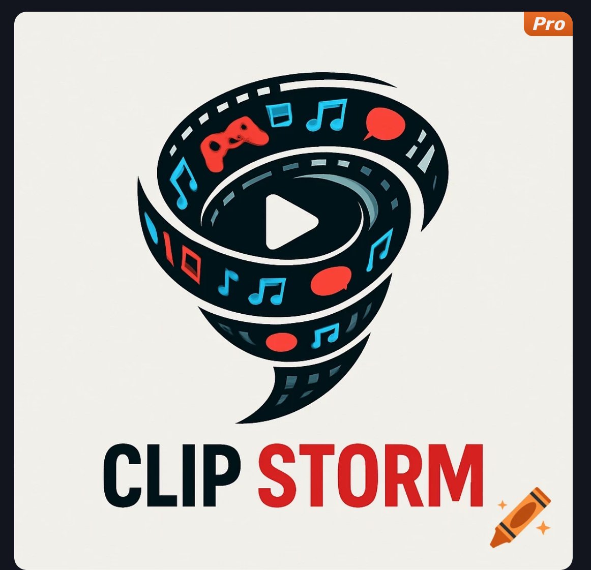 Clip storm