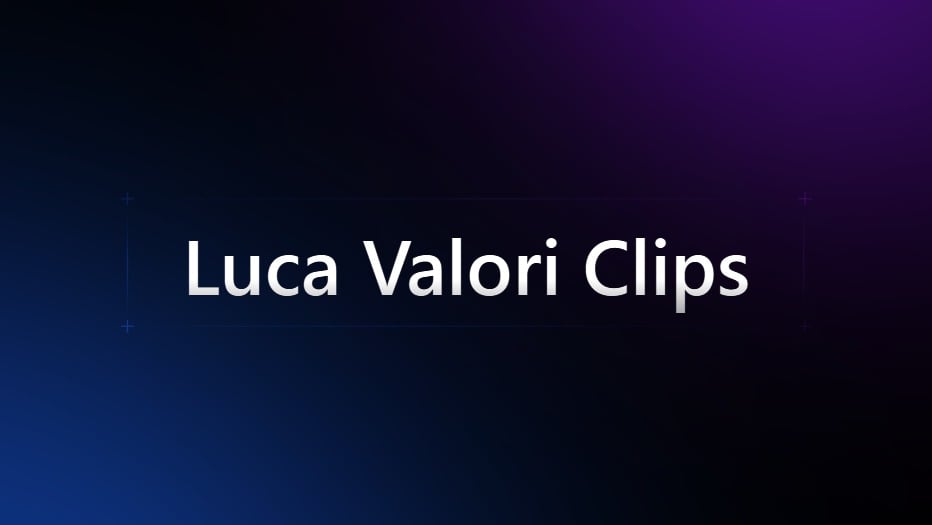 Luca Valori Clips