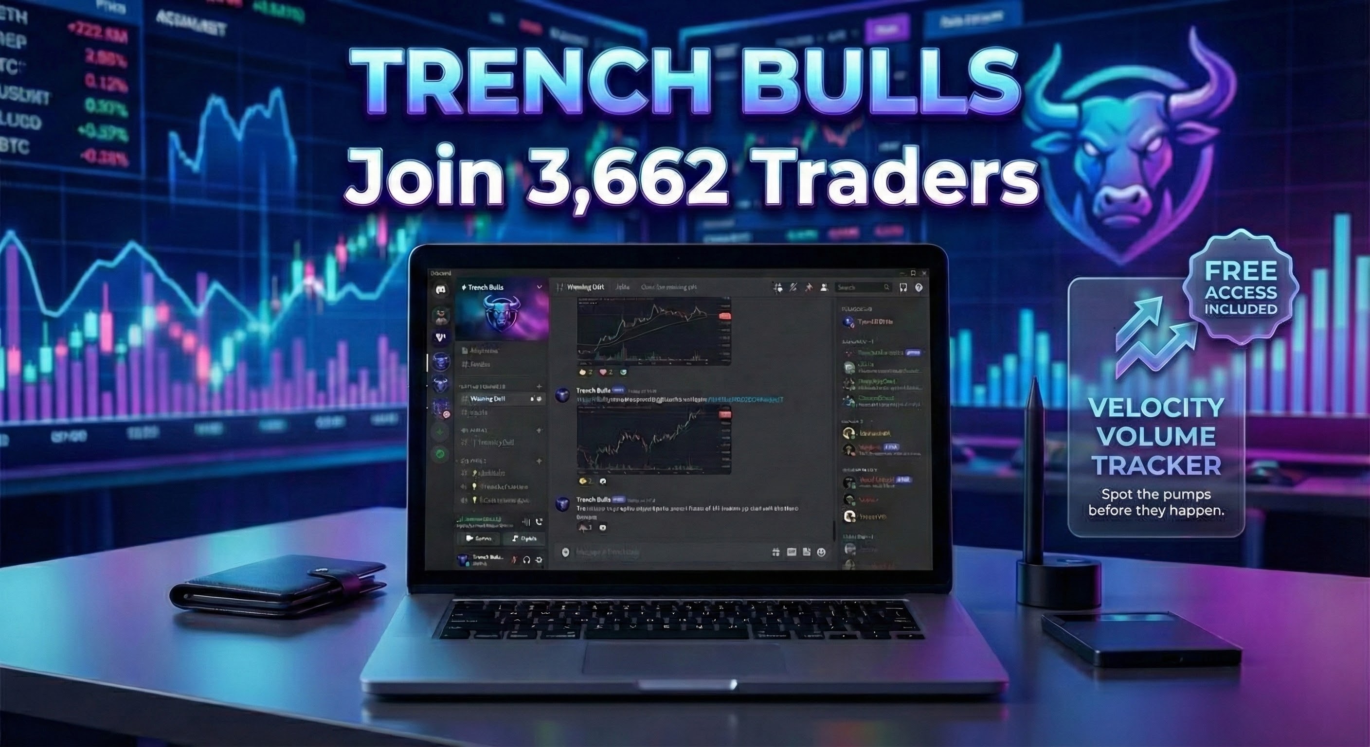 Trench Bulls| Memecoin Trading